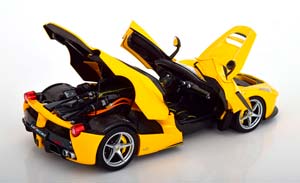 FERRARI LAFERRARI APERTA SPIDER (2016), NERO DAYTONA - YELLOW — фото 4