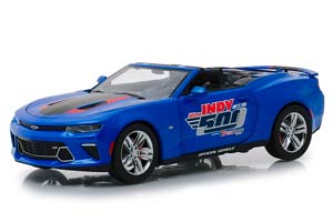 CHEVROLET CAMARO SS CONVERTIBLE 102 RUNNING INDY 500 PRESENTED 2017 BLUE