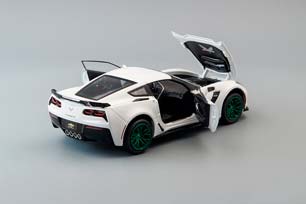 CHEVROLET CORVETTE Z06 COUPE 2019 ARCTIC WHITE (GREENLIGHT!) — фото 2