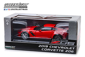 CHEVROLET CORVETTE Z06 COUPE 2019 TORCH RED — фото 4