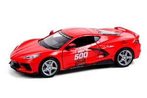 CHEVROLET CORVETTE C8 STINGRAY COUPE INDIANAPOLIS 500 OFFICIAL PACE CAR 2020