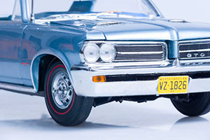 PONTIAC GTO 1964 LIGHT BLUE METALLIC — фото 14