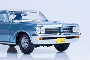 PONTIAC GTO 1964 LIGHT BLUE METALLIC — фото 8