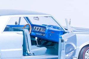 PONTIAC GTO 1964 LIGHT BLUE METALLIC — фото 11