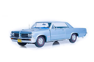 PONTIAC GTO 1964 LIGHT BLUE METALLIC