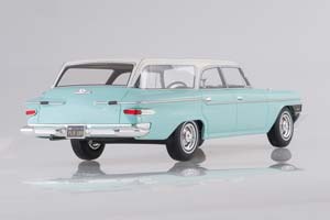 CHRYSLER NEWPORT TOWN & COUNTRY WAGON 1962 LIGHT TURQUOISE/WHITE — фото 2