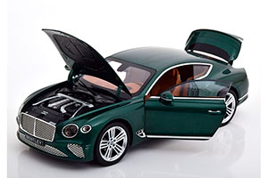 BENTLEY NEW CONTINENTAL GT 2020 GREEN METALLIC / БЕНТЛИ КОНТИНЕНТАЛЬ ГТ ЗЕЛЕНЫЙ — фото 3