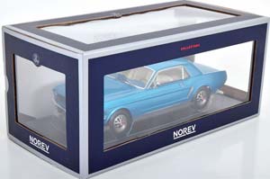 FORD MUSTANG HARDTOP COUPE 1965 LIGHT BLUE METALLIC / ФОРД МУСТАНГ — фото 3