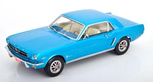 FORD MUSTANG HARDTOP COUPE 1965 LIGHT BLUE METALLIC / ФОРД МУСТАНГ