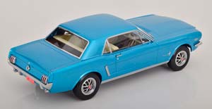 FORD MUSTANG HARDTOP COUPE 1965 LIGHT BLUE METALLIC / ФОРД МУСТАНГ — фото 2