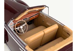 LA SALLE SERIES 50 CONVERTIBLE COUPE DARK RED — фото 3