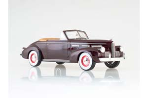 LA SALLE SERIES 50 CONVERTIBLE COUPE DARK RED — фото 5