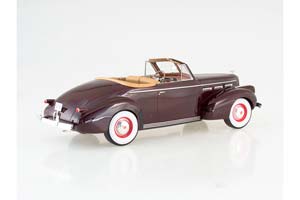 LA SALLE SERIES 50 CONVERTIBLE COUPE DARK RED — фото 6