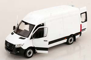 MERCEDES SPRINTER KASTENWAGEN 2018 WHITE LIMITED EDITION 1000 PCS. / МЕРСЕДЕС СПРИНТЕР КАСТЕНВАГЕН БЕЛЫЙ ЛИМИТИРОВАННАЯ СЕРИЯ ШТ — фото 3