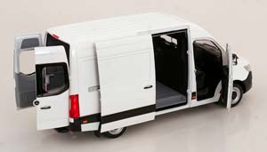 MERCEDES SPRINTER KASTENWAGEN 2018 WHITE LIMITED EDITION 1000 PCS. / МЕРСЕДЕС СПРИНТЕР КАСТЕНВАГЕН БЕЛЫЙ ЛИМИТИРОВАННАЯ СЕРИЯ ШТ — фото 4
