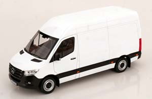 MERCEDES SPRINTER KASTENWAGEN 2018 WHITE LIMITED EDITION 1000 PCS. / МЕРСЕДЕС СПРИНТЕР КАСТЕНВАГЕН БЕЛЫЙ ЛИМИТИРОВАННАЯ СЕРИЯ ШТ