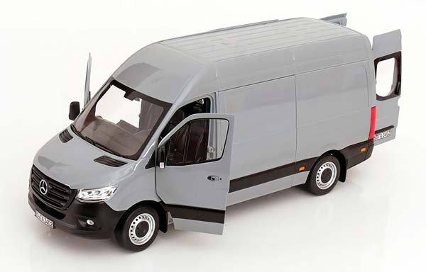 MERCEDES SPRINTER 2018 GRAY / МЕРСЕДЕС СПРИНТЕР СЕРЫЙ — фото 3