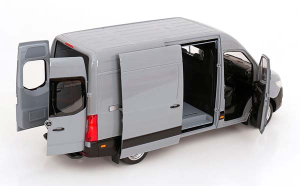 MERCEDES SPRINTER 2018 GRAY / МЕРСЕДЕС СПРИНТЕР СЕРЫЙ — фото 4