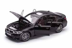 BMW 330I 2019 BLACK METALLIC / БМВ 3-Й СЕРИИ ЧЕРНЫЙ — фото 3