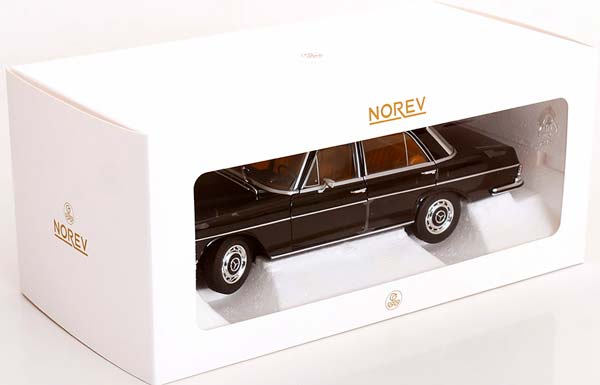 MERCEDES 280 SE W108 1968 BLACK / МЕРСЕДЕС 280 СЕ W108 ЧЕРНЫЙ — фото 5