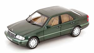 MERCEDES W202 C-KLASSE 1993 GREEN METALLIC / МЕРСЕДЕС ЗЕЛЕНЫЙ МЕТАЛЛИК