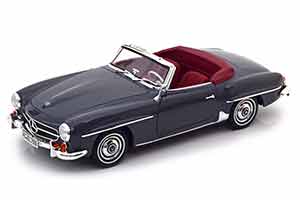 MERCEDES-190 SL W121 ROADSTER 1957 DARK GREY / МЕРСЕДЕС 190СЛ СЕРЫЙ — фото 5
