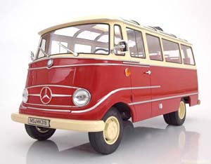 MERCEDES O319 BUS 1960 RED/CREME / МЕРСЕДЕС О319 АВТОБУС — фото 3