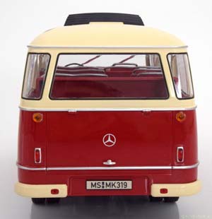 MERCEDES O319 BUS 1960 RED/CREME / МЕРСЕДЕС О319 АВТОБУС — фото 5