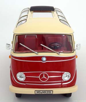 MERCEDES O319 BUS 1960 RED/CREME / МЕРСЕДЕС О319 АВТОБУС — фото 6
