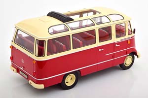 MERCEDES O319 BUS 1960 RED/CREME / МЕРСЕДЕС О319 АВТОБУС — фото 2