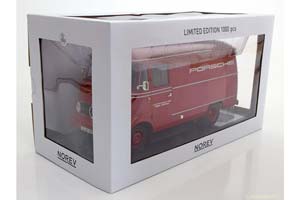 MERCEDES L319 (PORSCHE TECHNIC BUS) 1955 RED / МЕРСЕДЕС Л319 ТЕХНИЧКА ПОРШЕ — фото 3