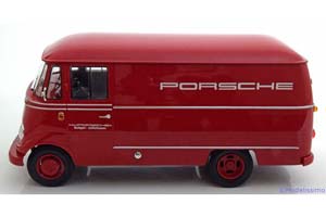 MERCEDES L319 (PORSCHE TECHNIC BUS) 1955 RED / МЕРСЕДЕС Л319 ТЕХНИЧКА ПОРШЕ — фото 4