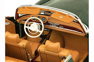 MERCEDES-BENZ 280SE 3.5 (W111) CABRIOLET 1969 GREEN METALLIC — фото 5