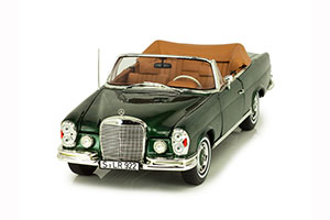 MERCEDES-BENZ 280SE 3.5 (W111) CABRIOLET 1969 GREEN METALLIC — фото 8