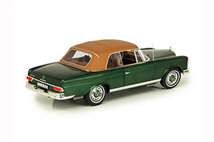 MERCEDES-BENZ 280SE 3.5 (W111) CABRIOLET 1969 GREEN METALLIC — фото 2