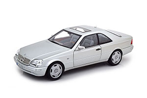 MERCEDES W140 S600 COUPE C140 1998 SILVER