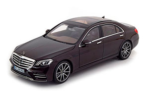MERCEDES W222 S-CLASS AMG-LINE 2018 RUBY BLACK METALLIC