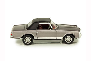 MERCEDES-BENZ 230SL CABRIOLET (W113) 1963 ANTHRACITE METALLIC — фото 13