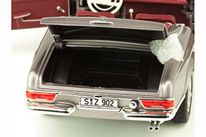 MERCEDES-BENZ 230SL CABRIOLET (W113) 1963 ANTHRACITE METALLIC — фото 7