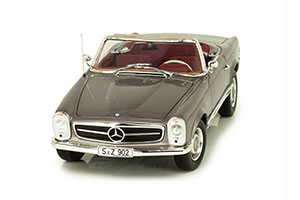 MERCEDES-BENZ 230SL CABRIOLET (W113) 1963 ANTHRACITE METALLIC — фото 8