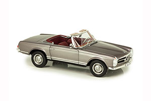 MERCEDES-BENZ 230SL CABRIOLET (W113) 1963 ANTHRACITE METALLIC — фото 11