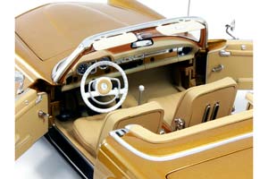 MERCEDES W113 230 SL PAGODA 1963 GOLDEN METALLIC — фото 5