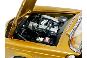 MERCEDES W113 230 SL PAGODA 1963 GOLDEN METALLIC — фото 6