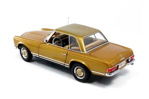 MERCEDES W113 230 SL PAGODA 1963 GOLDEN METALLIC — фото 9