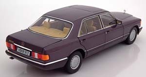 MERCEDES W126 560 SEL 1991 VIOLET METALLIC — фото 2