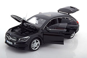 MERCEDES X117 CLA SHOOTING BRAKE 2015 BLACK — фото 3