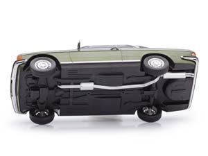 MERCEDES 280CE C123 COUPE 1980 DARK GREEN METALLIC — фото 7