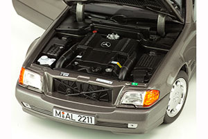 MERCEDES W129 500SL R129 1989 GREY METALLIC — фото 5