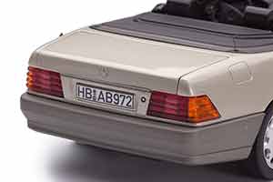 MERCEDES W129 500 SL (R129) WITH REMOVABLE SOFTTOP 1989 LIGHT BROWN / МЕРСЕДЕС 500СЛ СО СЪЕМНОЙ КРЫШЕЙ — фото 16