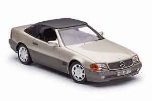 MERCEDES W129 500 SL (R129) WITH REMOVABLE SOFTTOP 1989 LIGHT BROWN / МЕРСЕДЕС 500СЛ СО СЪЕМНОЙ КРЫШЕЙ — фото 10